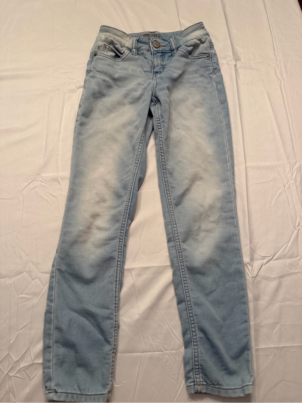 Justice Light Blue Skinny Jeans for Women